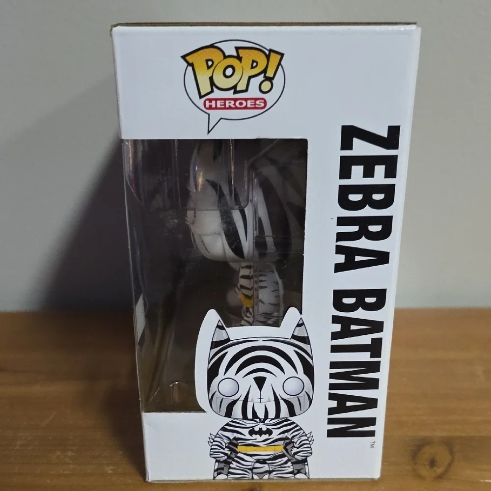 Funko Pop! Heroes Zebra & Bullseye Batman Vinyl Figures - Picture 2 of 6